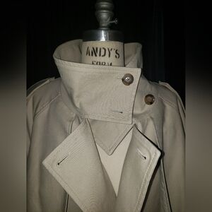 BNWT Banana Republic Tan Trench wraparound 100% cotton Twill XXL